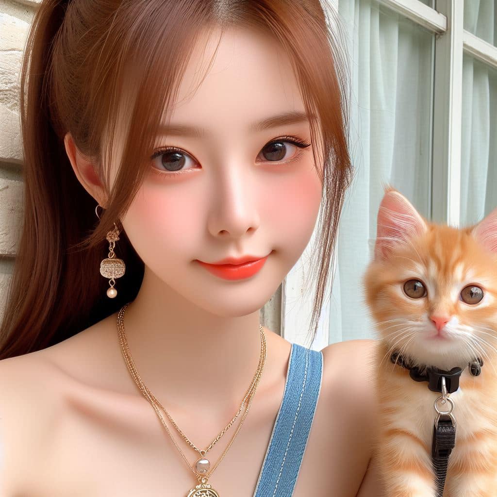青春的妹子果然好（貓咪風格）