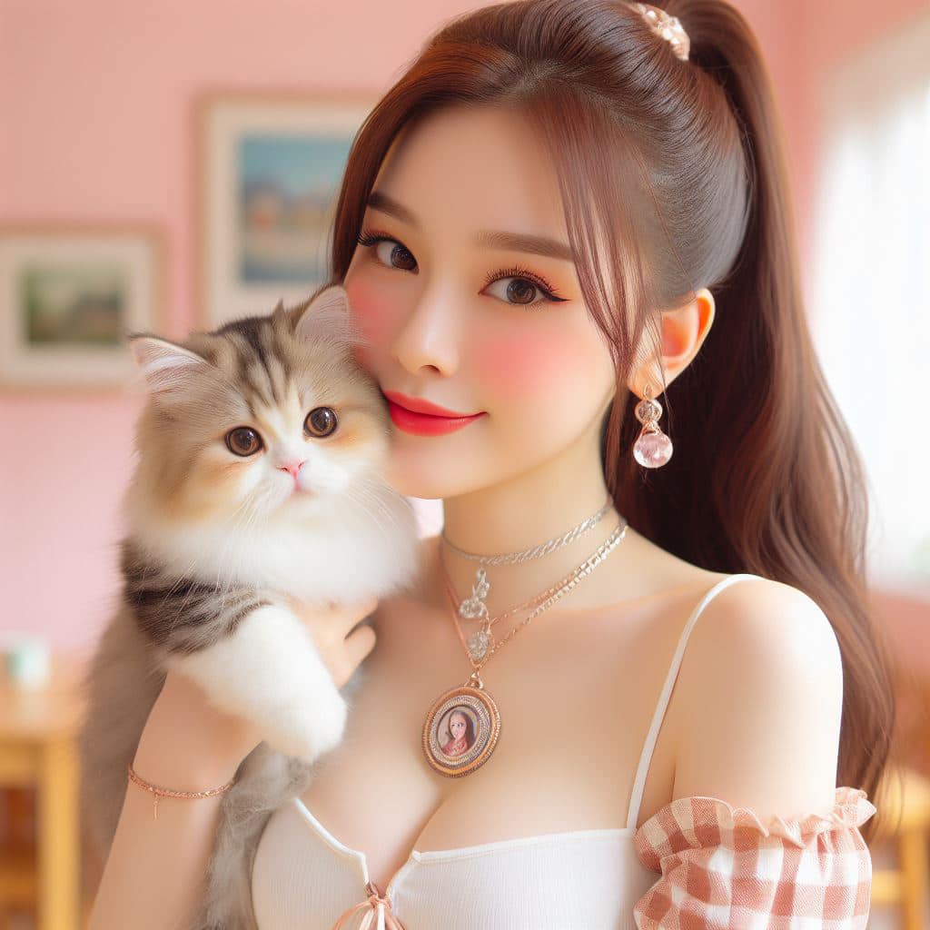 青春的妹子果然好（貓咪風格）