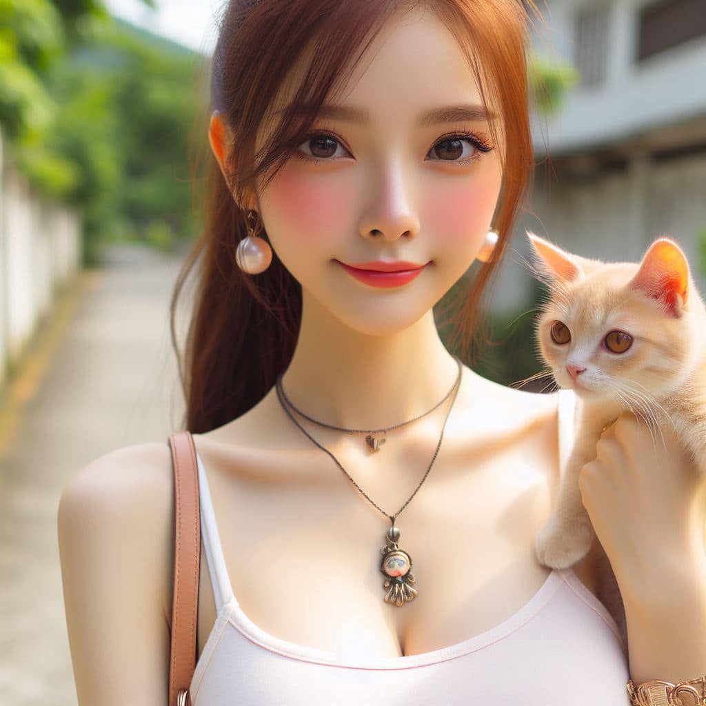 青春的妹子果然好（貓咪風格）