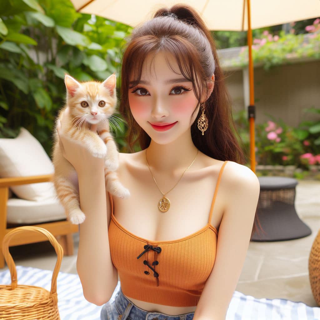 青春的妹子果然好（貓咪風格）