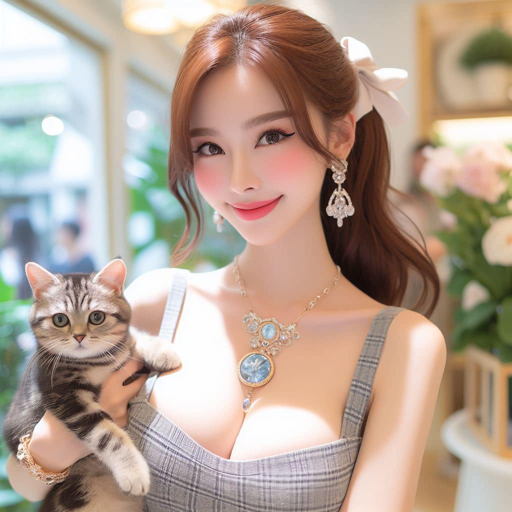 青春的妹子果然好（貓咪風格）