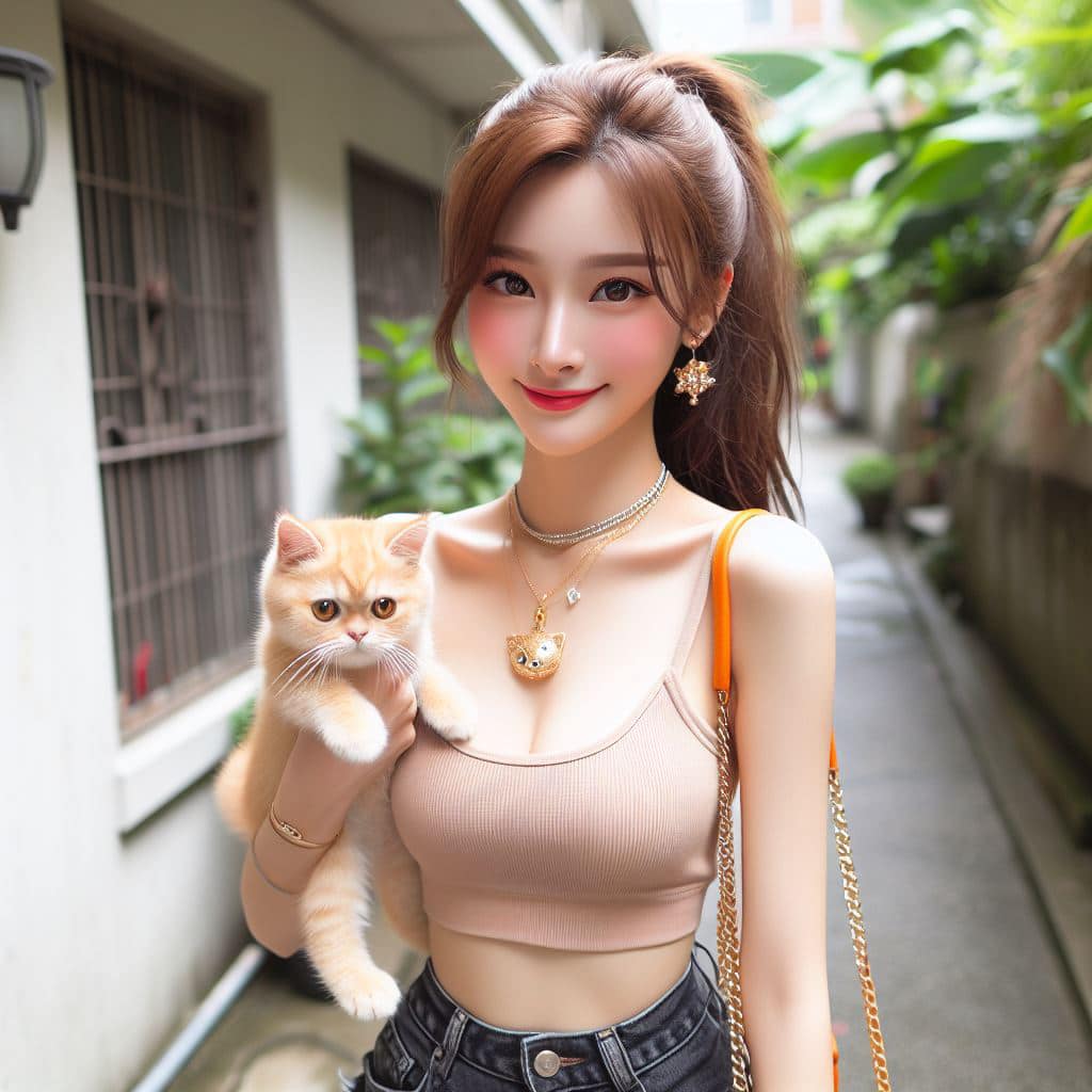青春的妹子果然好（貓咪風格）