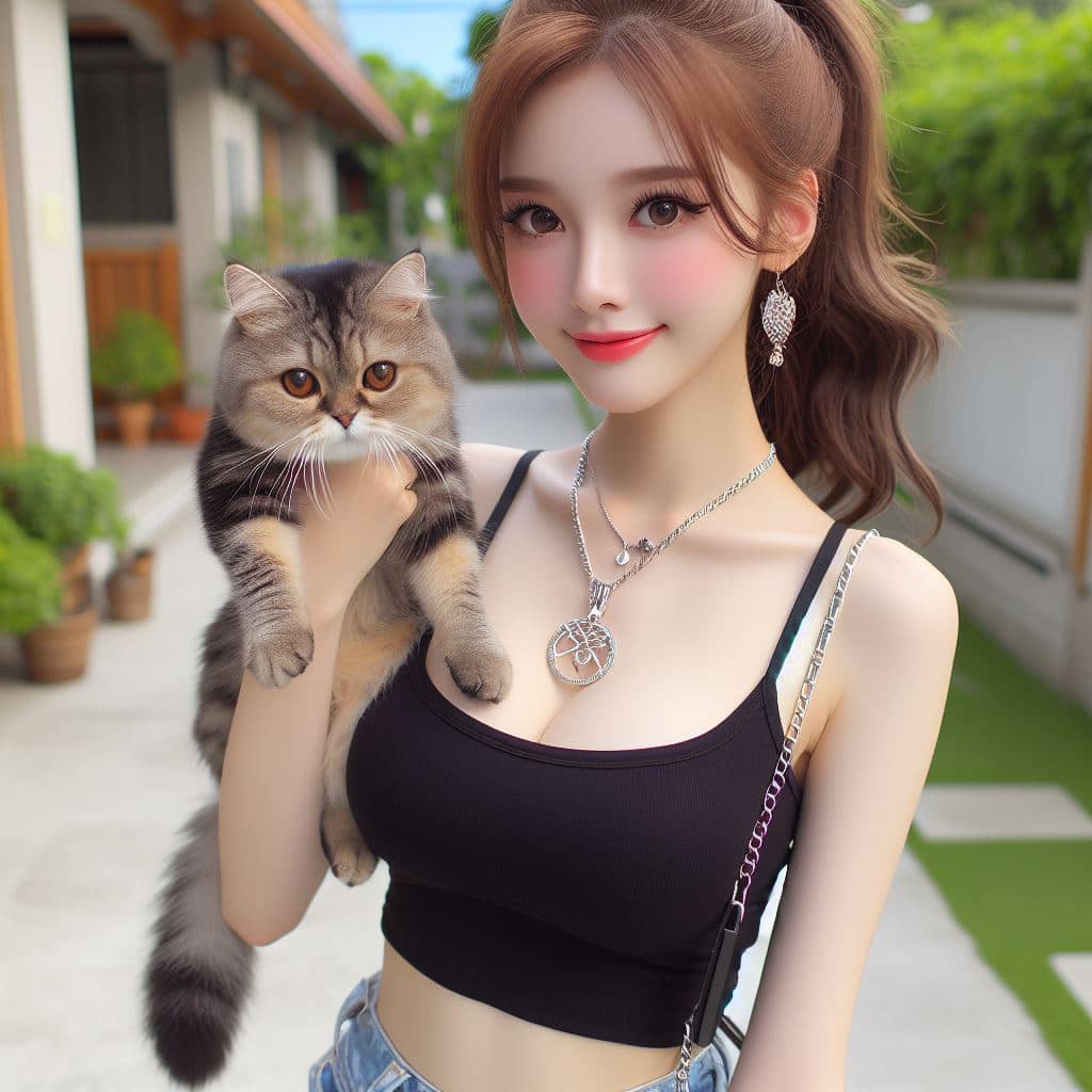 青春的妹子果然好（貓咪風格）