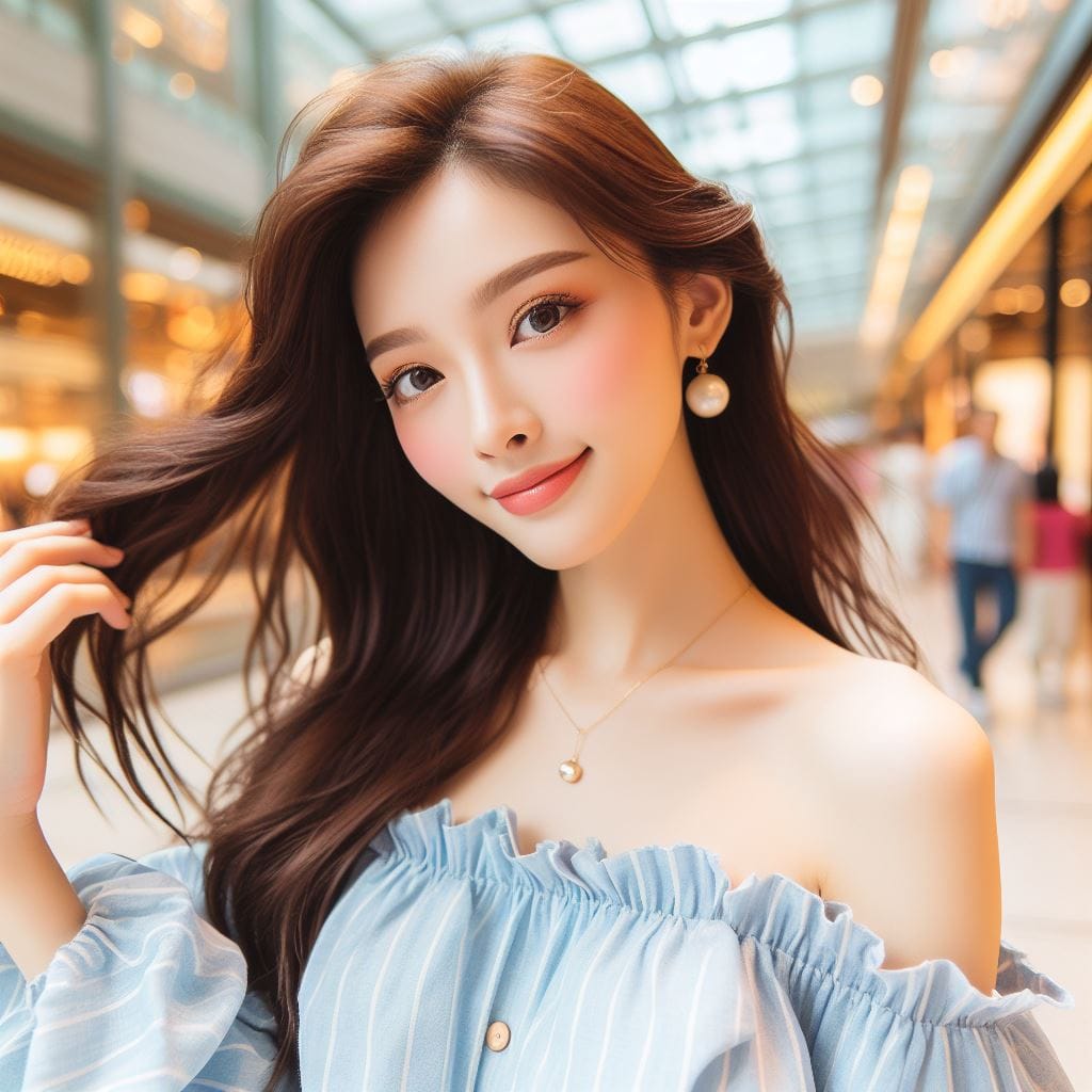 美女在台北101