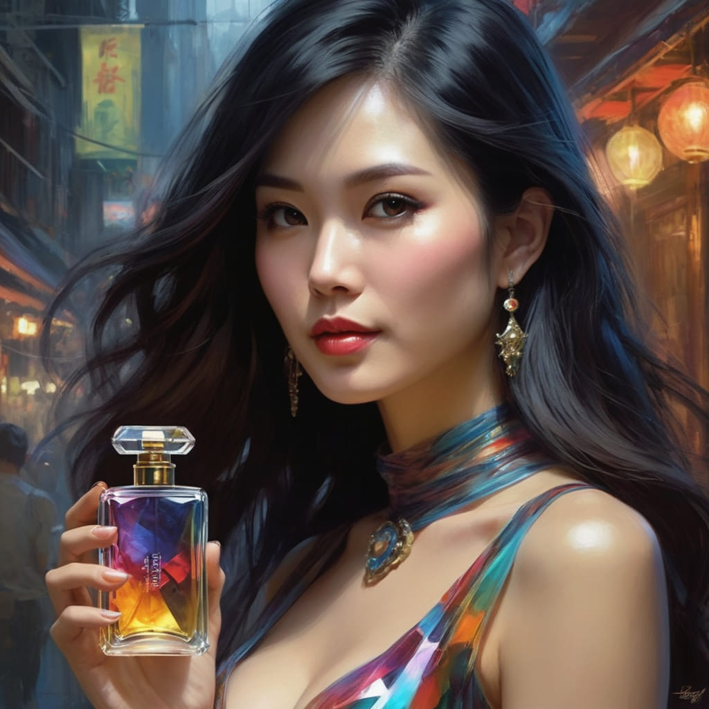 香水模特兒