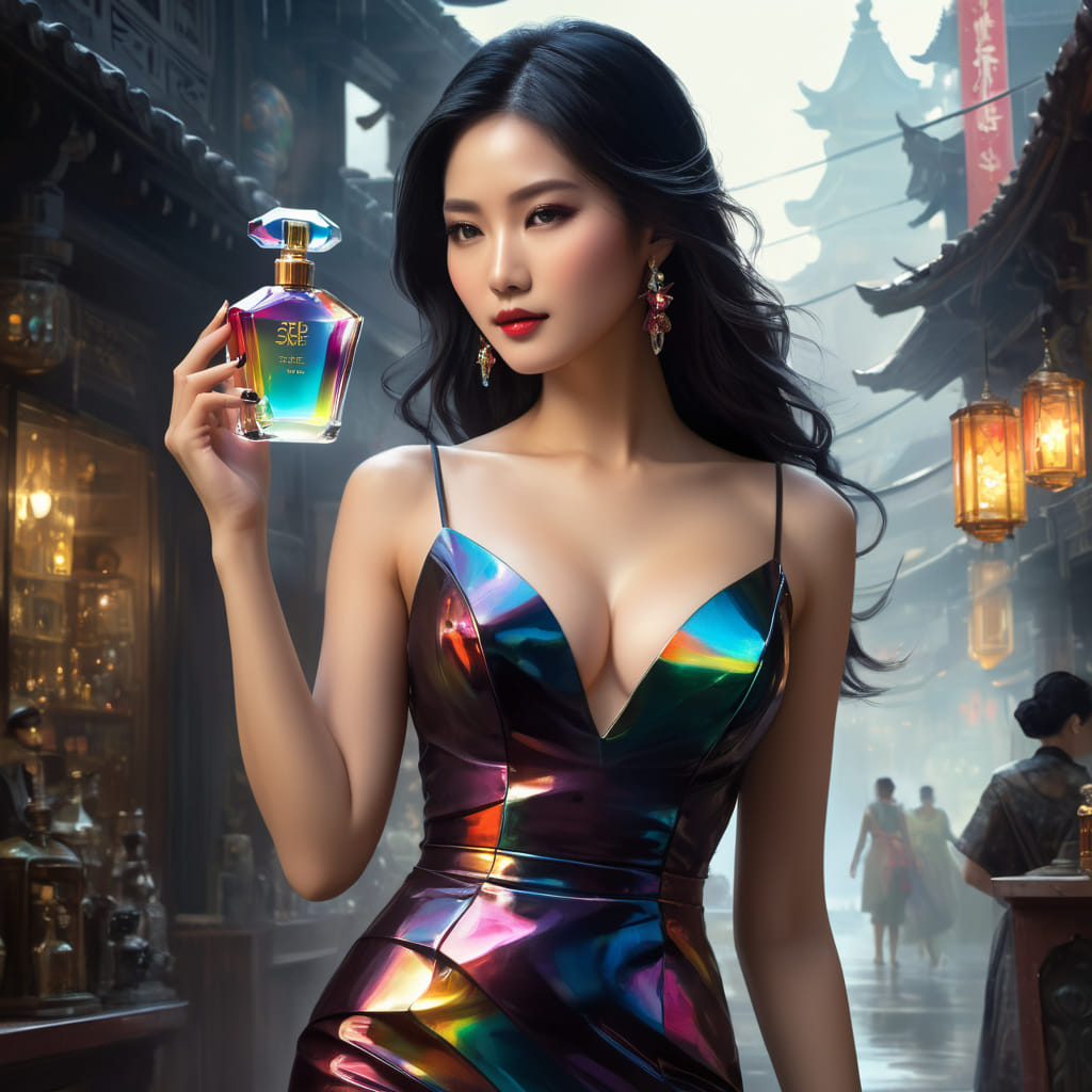 香水模特兒
