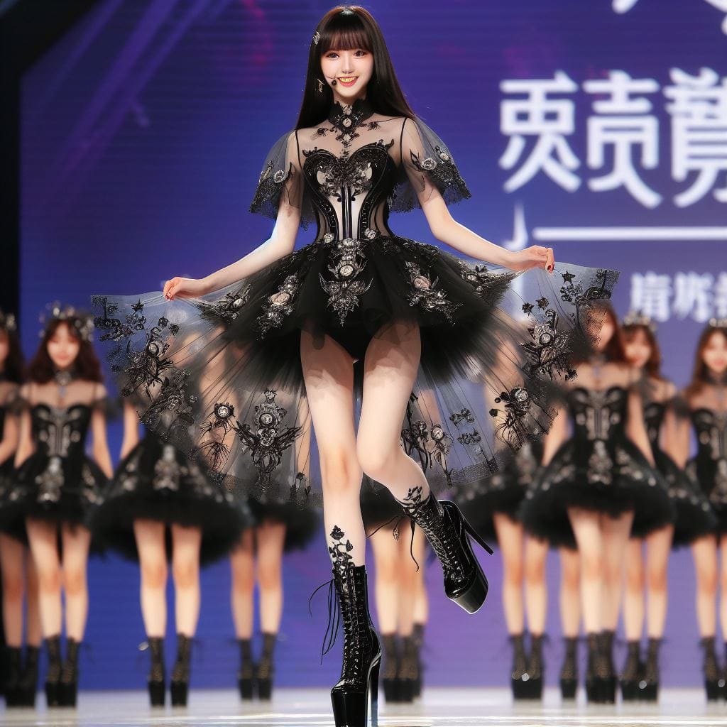哥德式與新娘禮服的元素