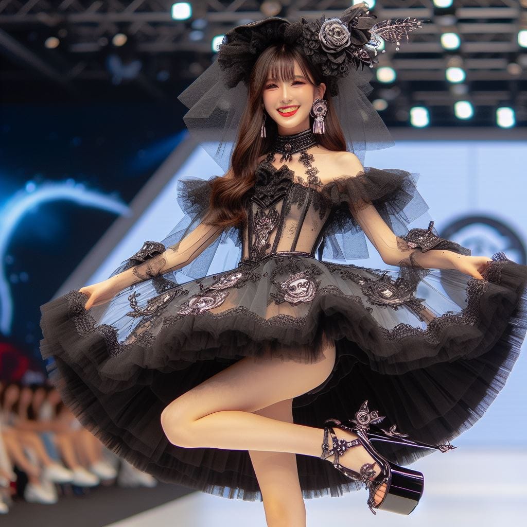 哥德式與新娘禮服的元素