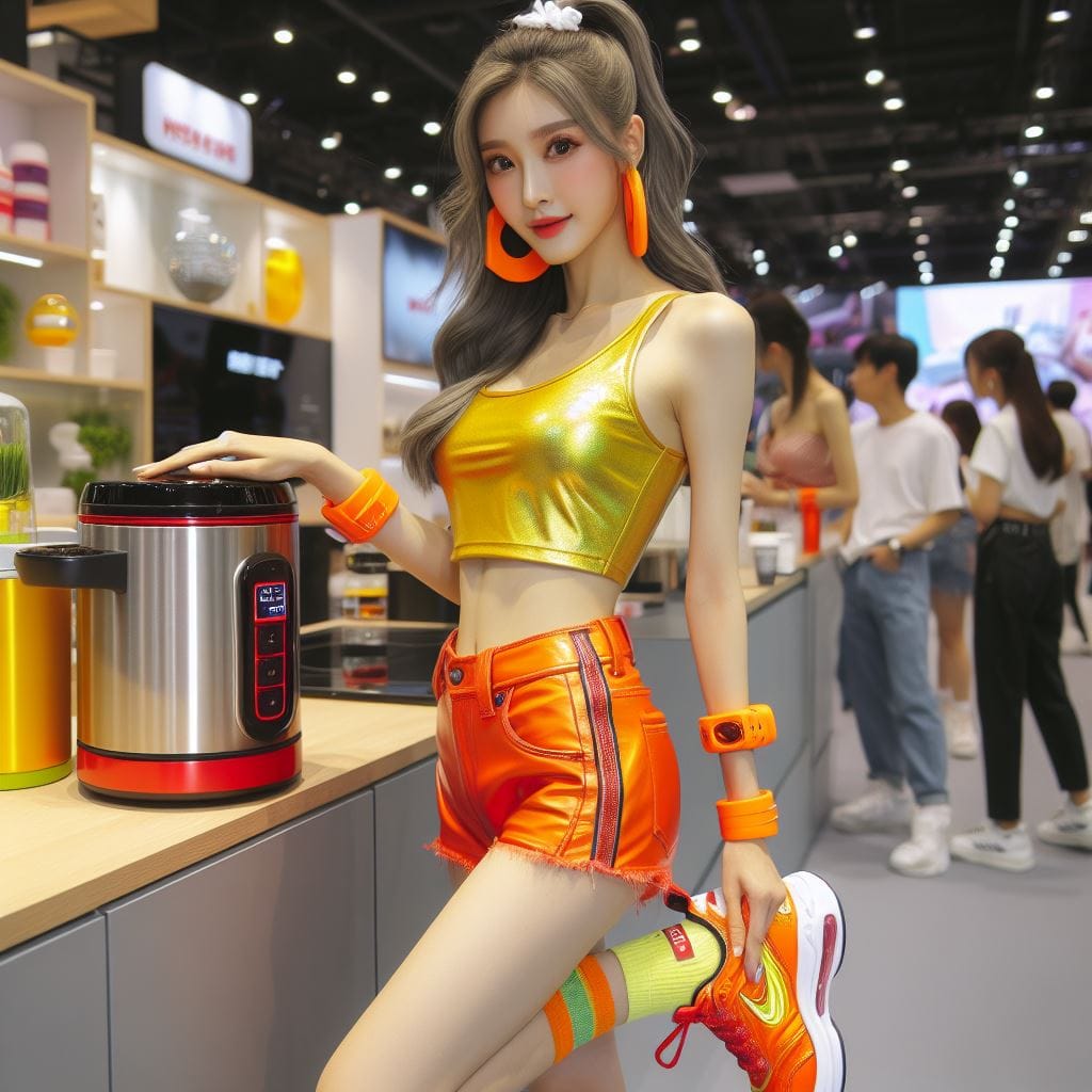 展示最新氣墊鞋款