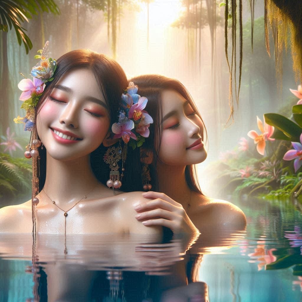 清晨的芬多精．日光晨浴