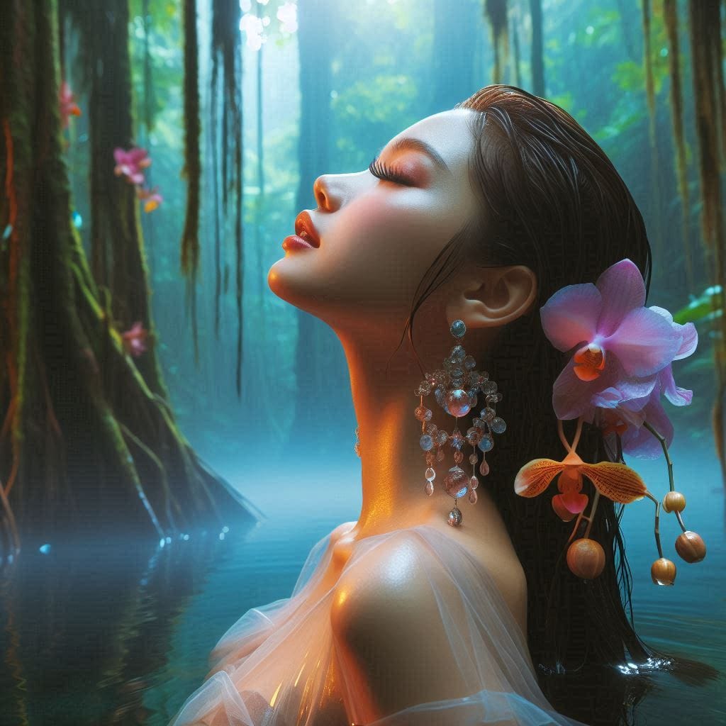 清晨的芬多精．日光晨浴