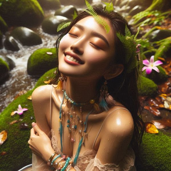 清晨的芬多精．日光晨浴
