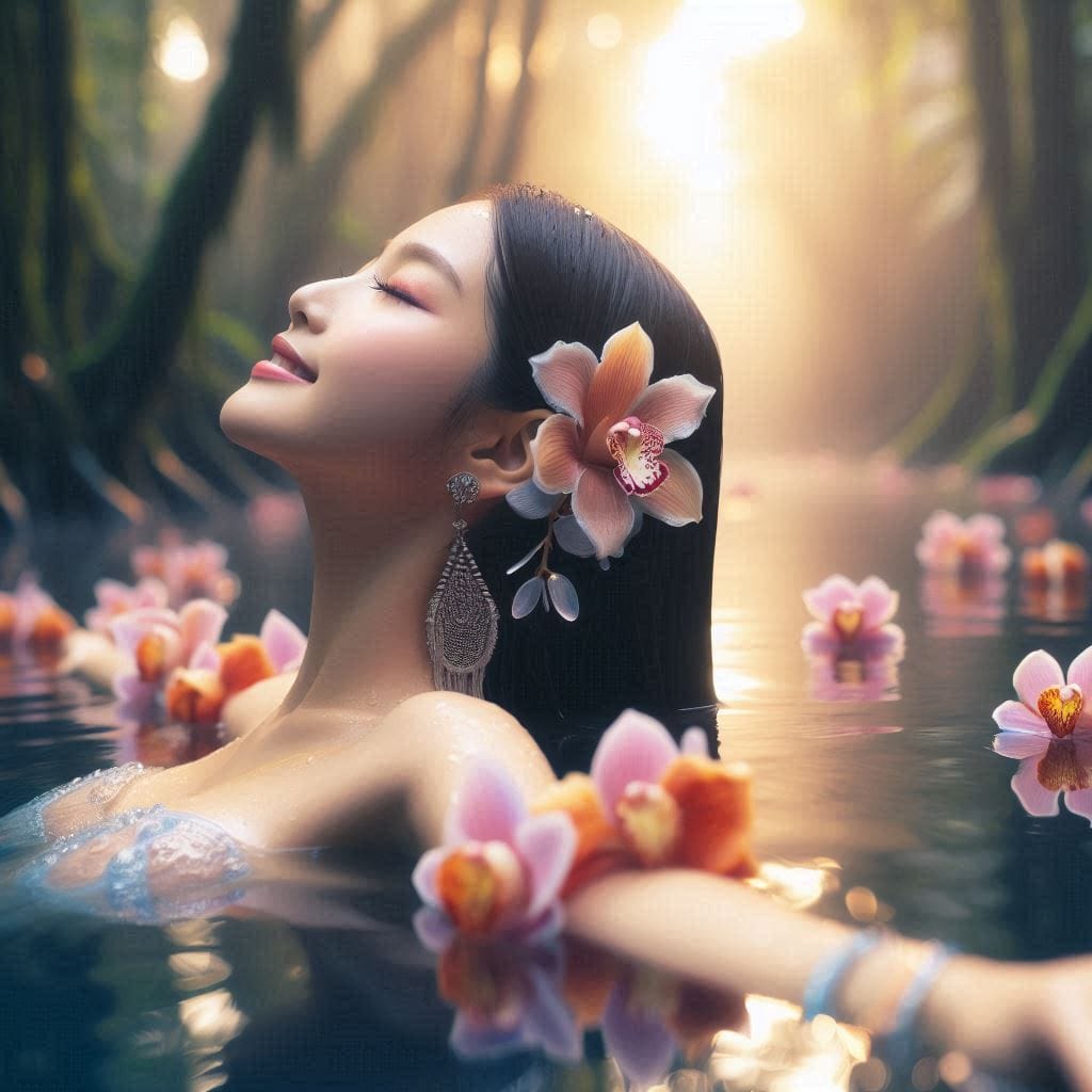 清晨的芬多精．日光晨浴
