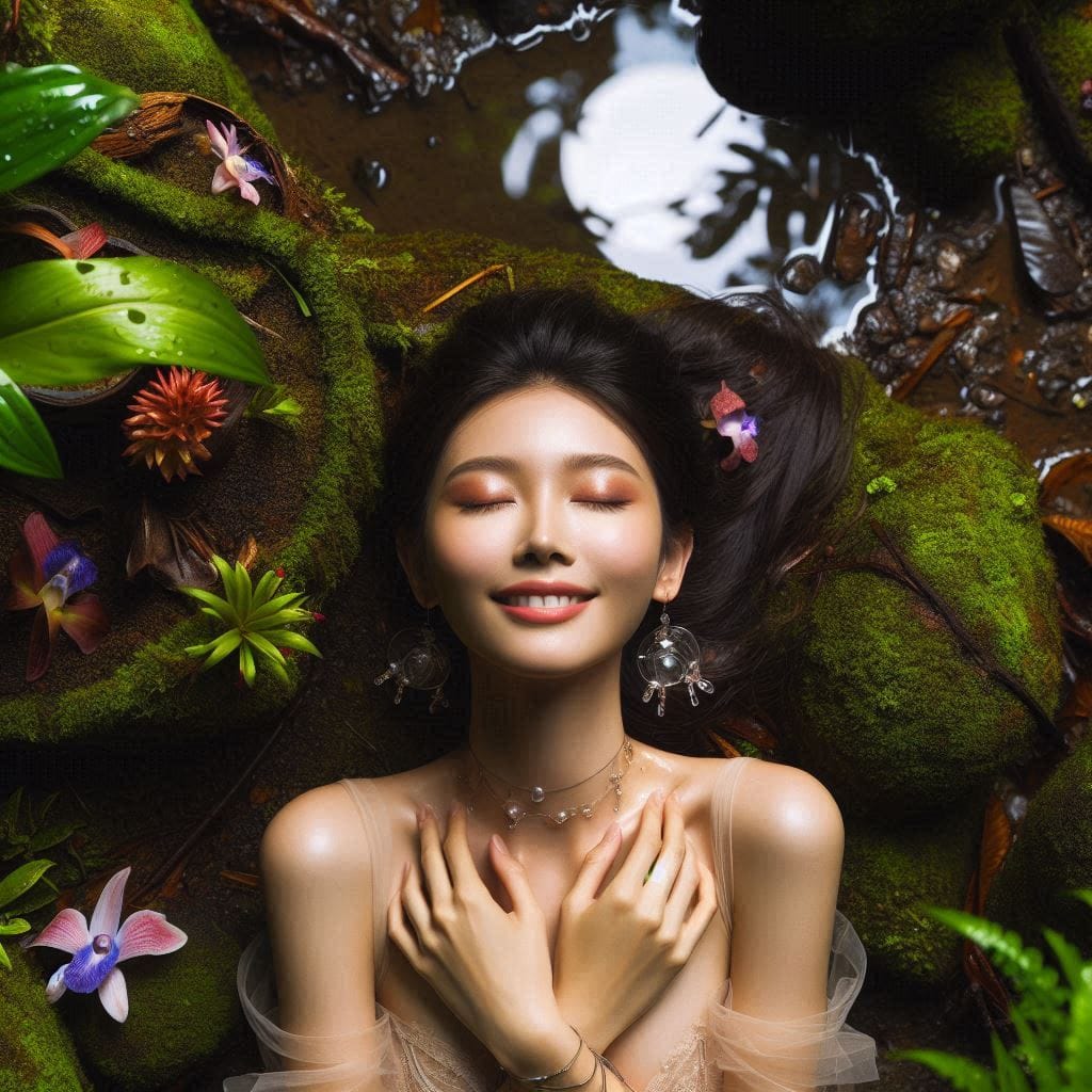 清晨的芬多精．日光晨浴