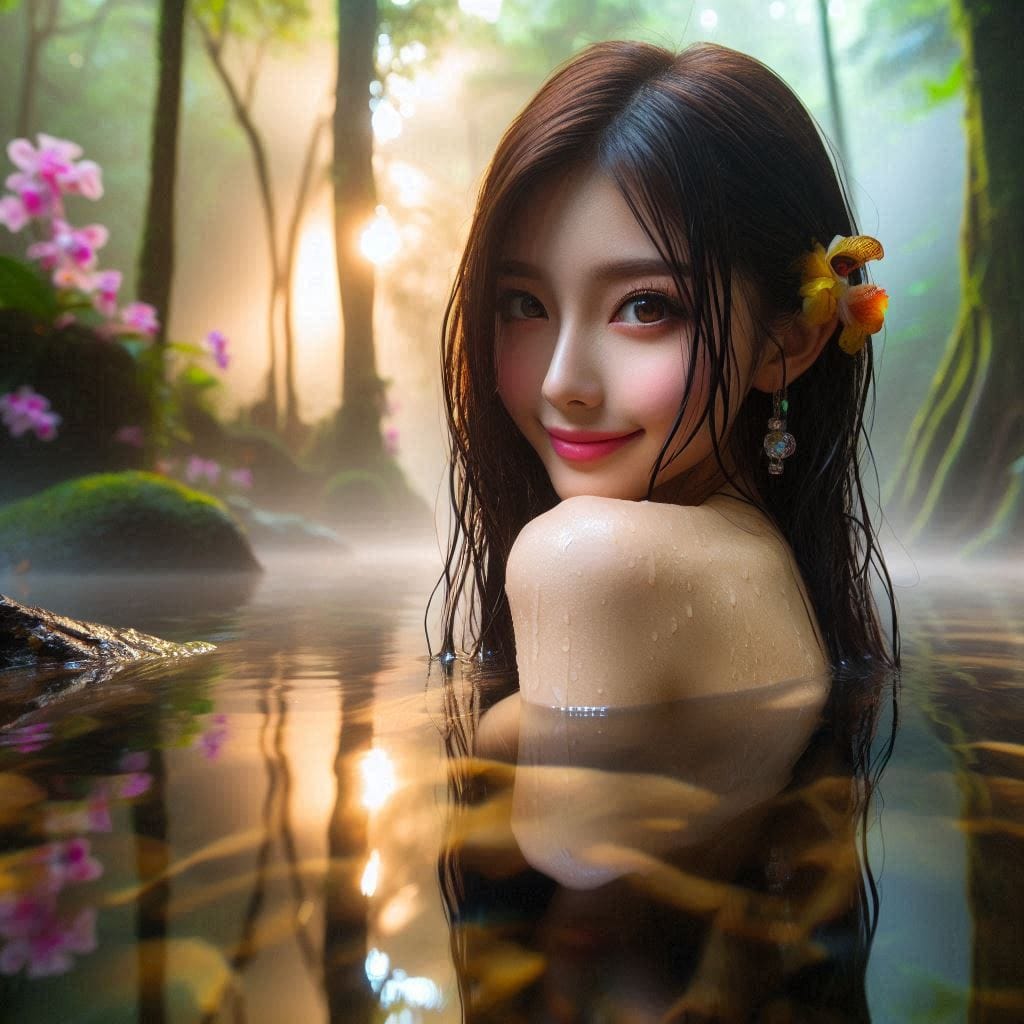 清晨的芬多精．日光晨浴