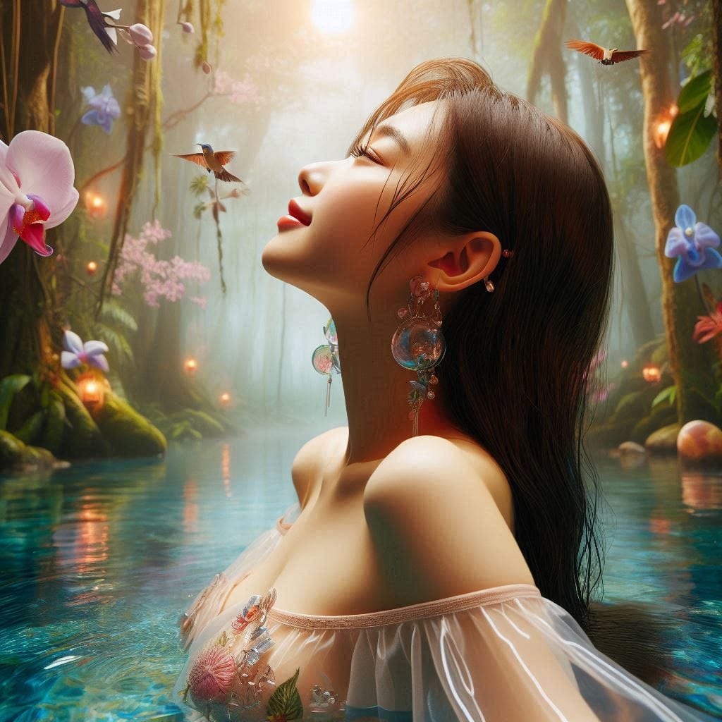 清晨的芬多精．日光晨浴