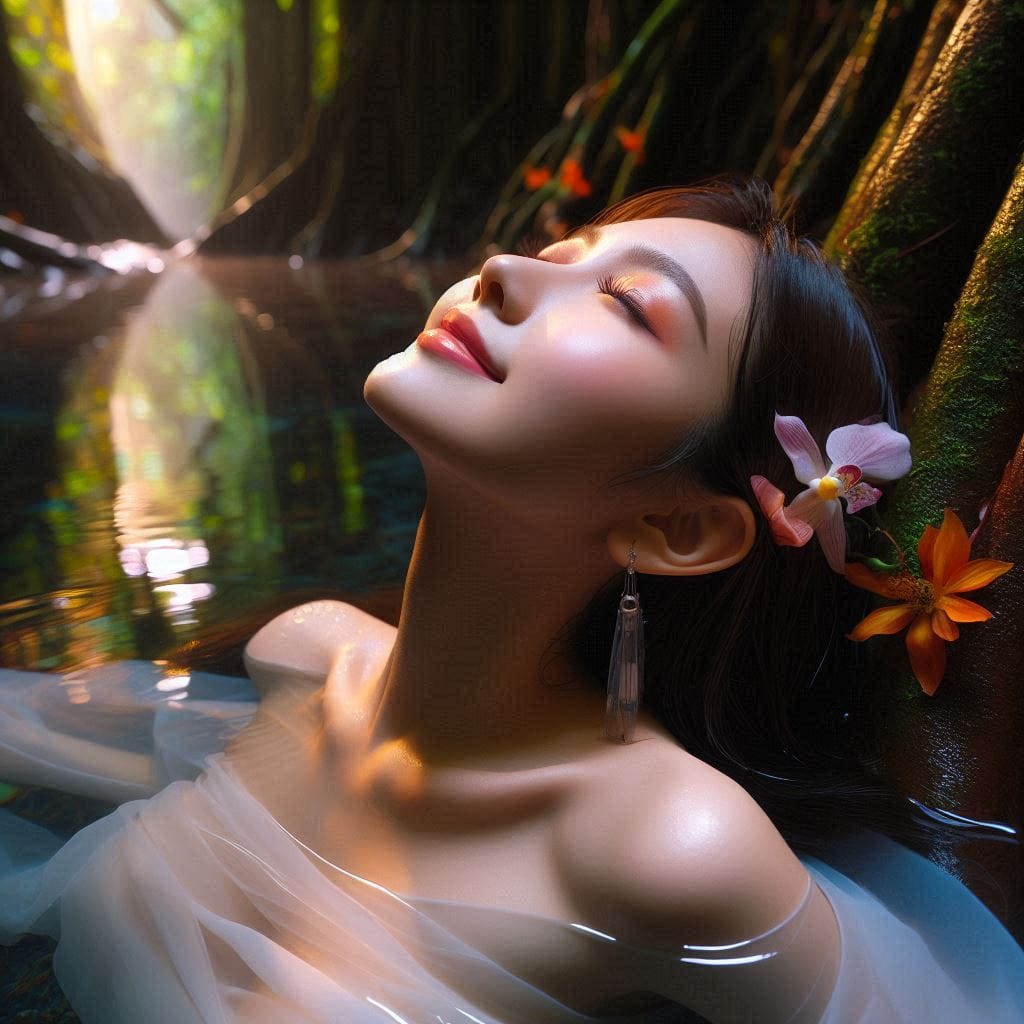 清晨的芬多精．日光晨浴