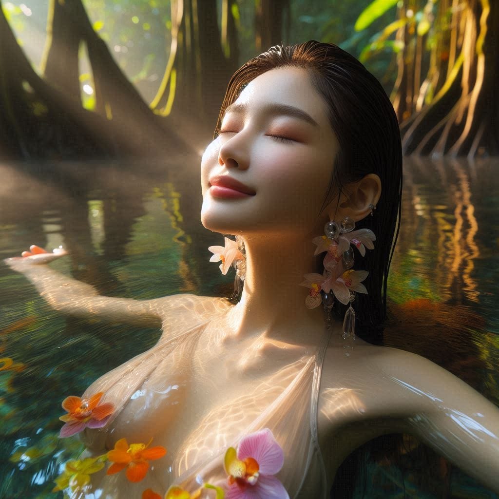 清晨的芬多精．日光晨浴