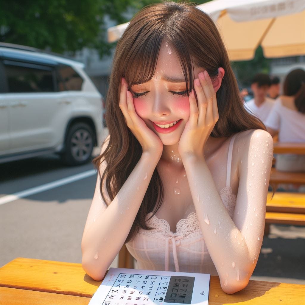 認真的學勉強的女學生．美美的日常