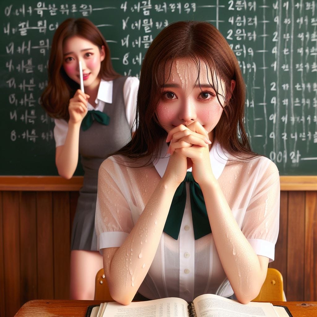 認真的學勉強的女學生．美美的日常