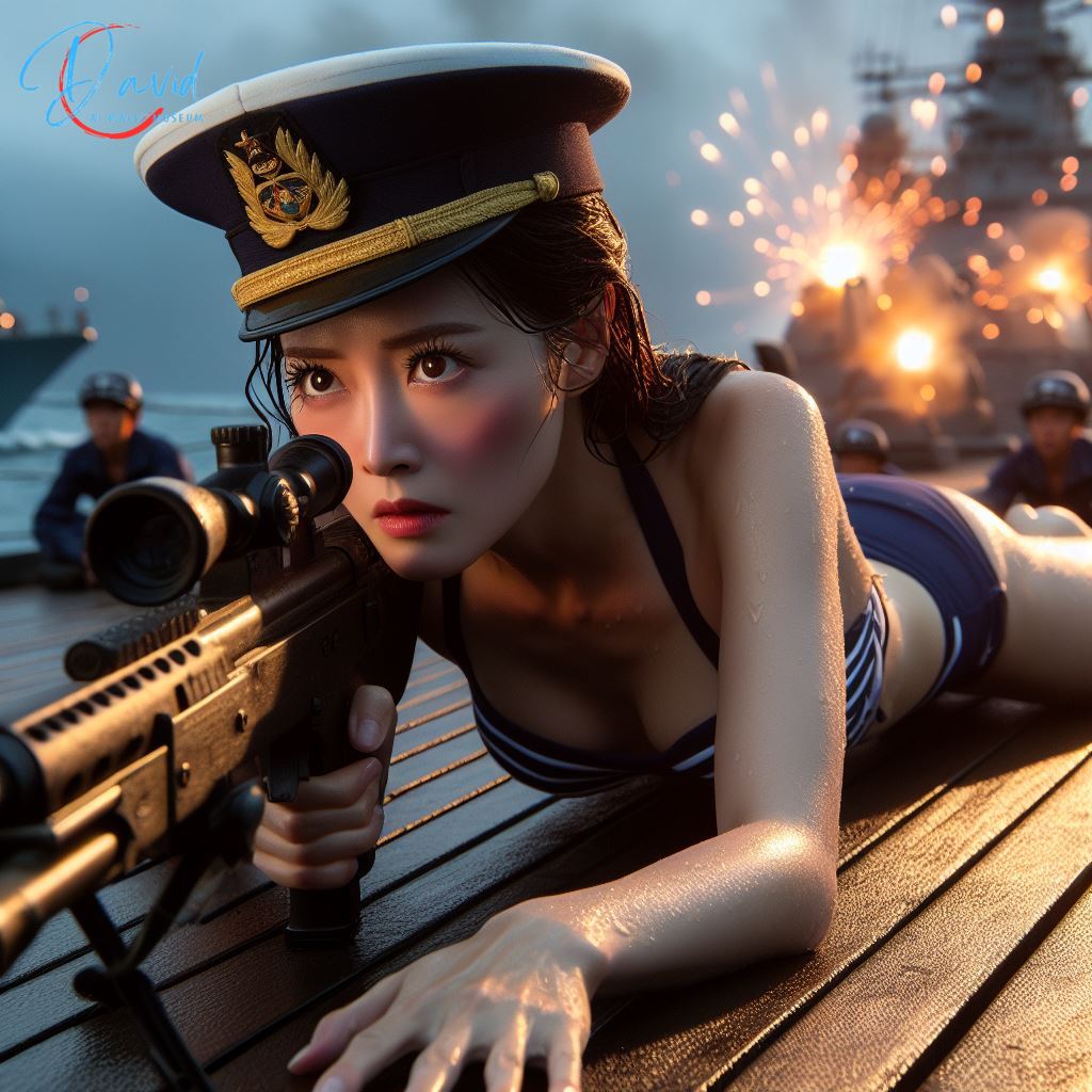 戰火猛烈．請鄰兵支援射擊