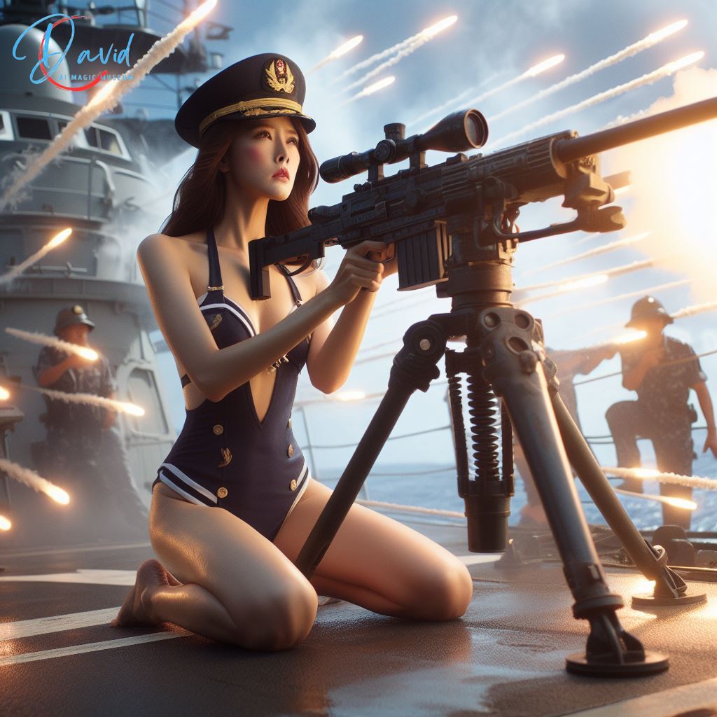 戰火猛烈．請鄰兵支援射擊