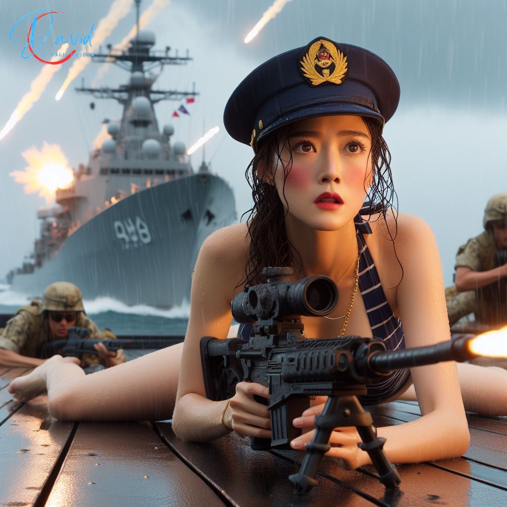 戰火猛烈．請鄰兵支援射擊