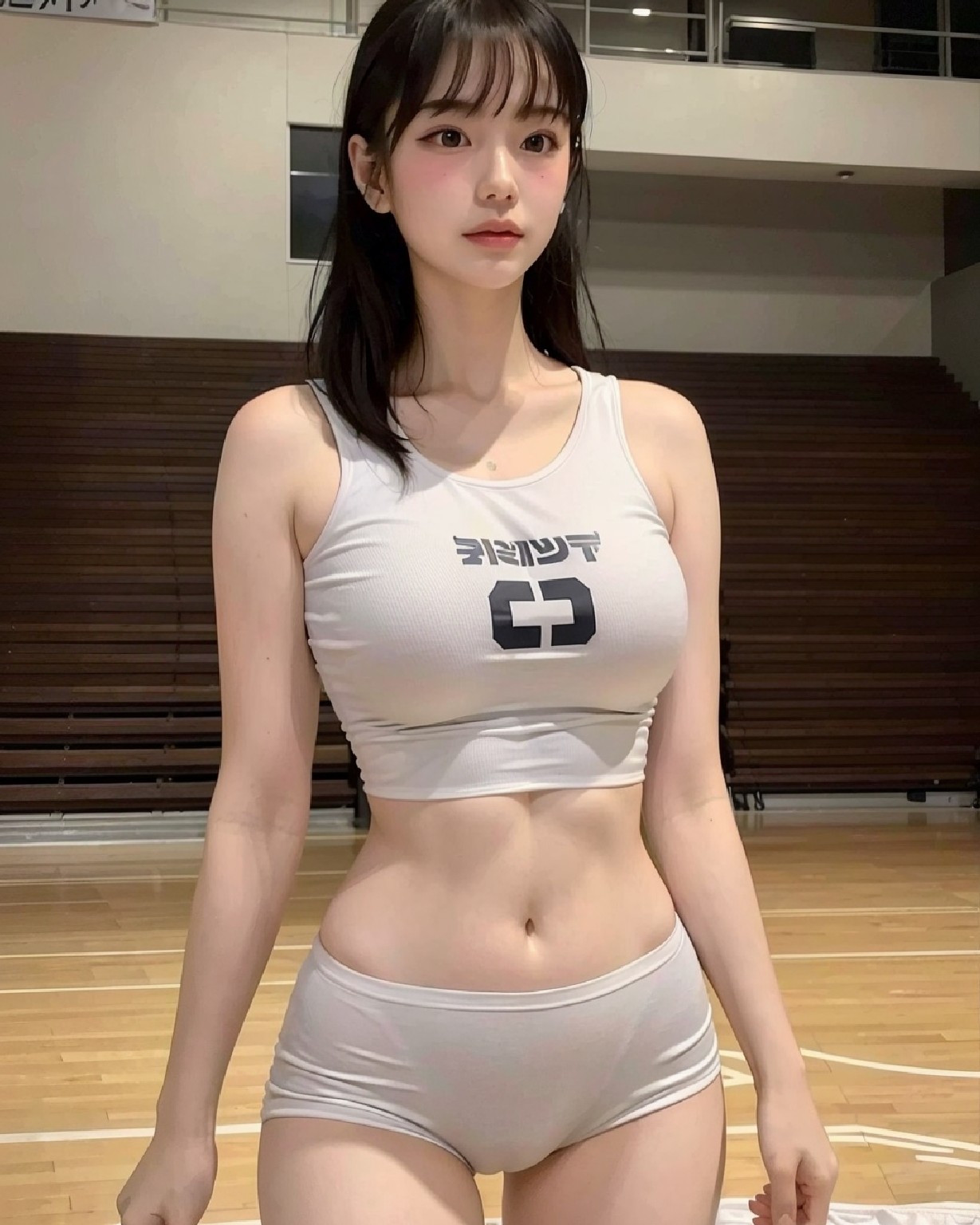 バレーボール美少女ですね