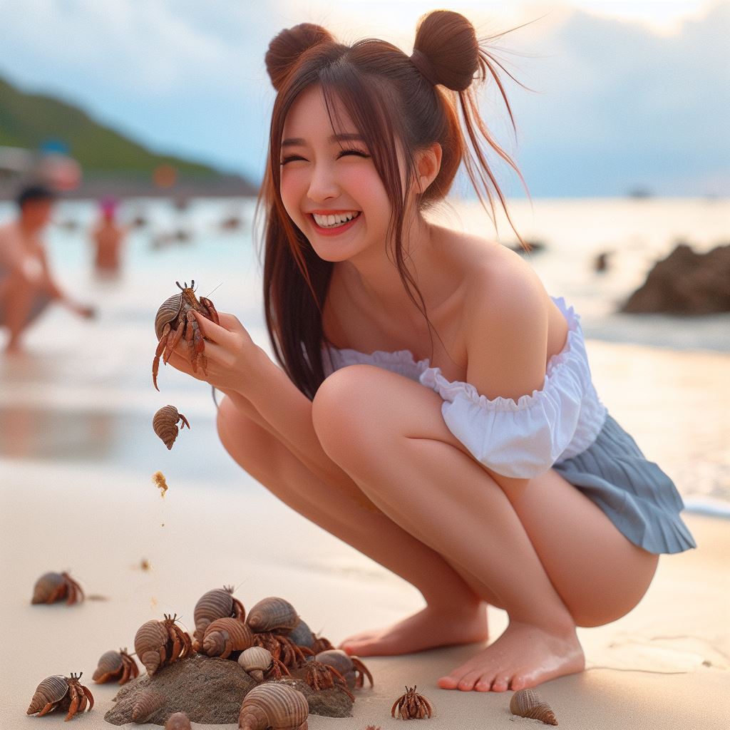 PP的回歸．海灘寄居蟹