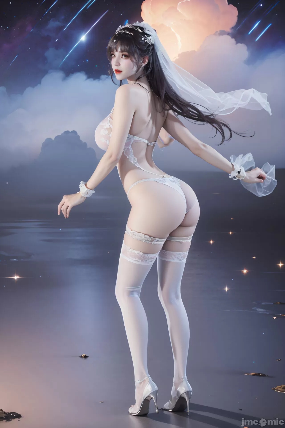 清純唯美系列：小舞巨乳婚紗二