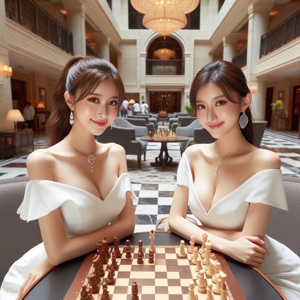 妹子們與西洋棋