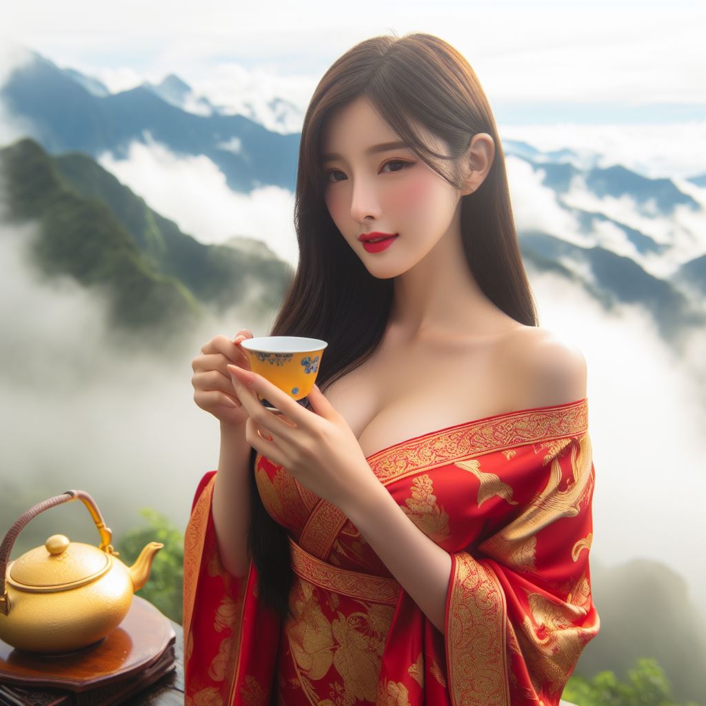 武夷山上喝紅袍