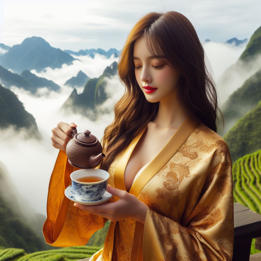 武夷山上喝紅袍