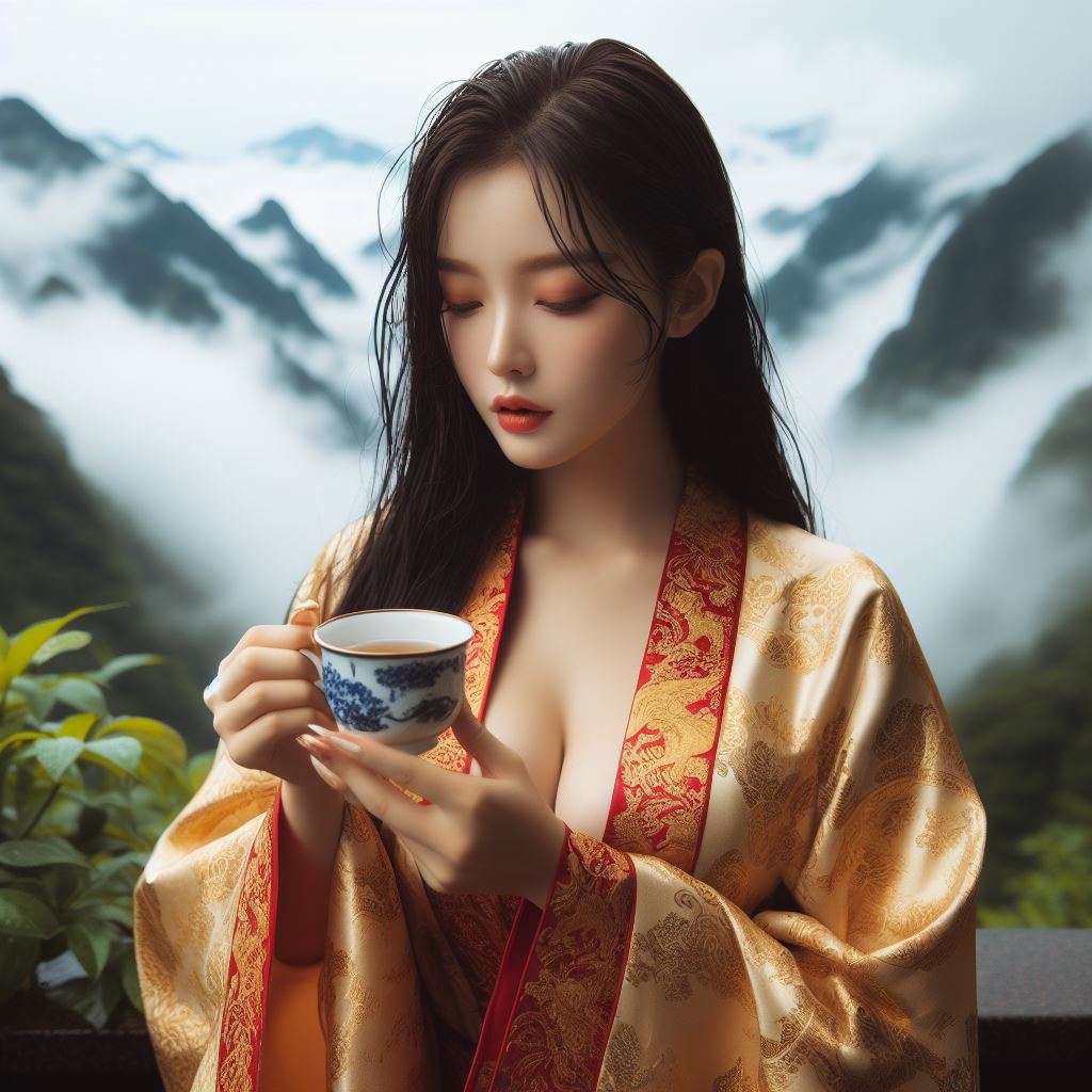 武夷山上喝紅袍