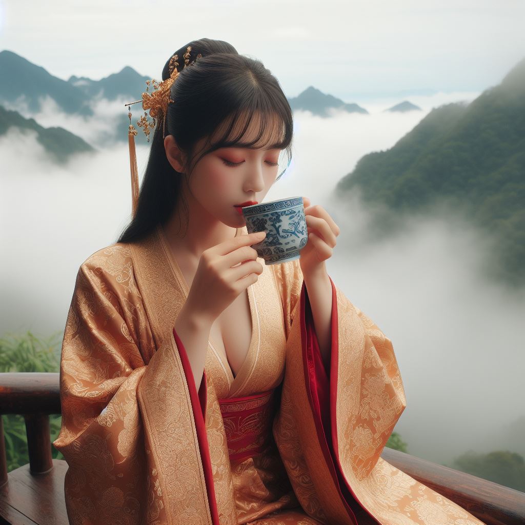 武夷山上喝紅袍