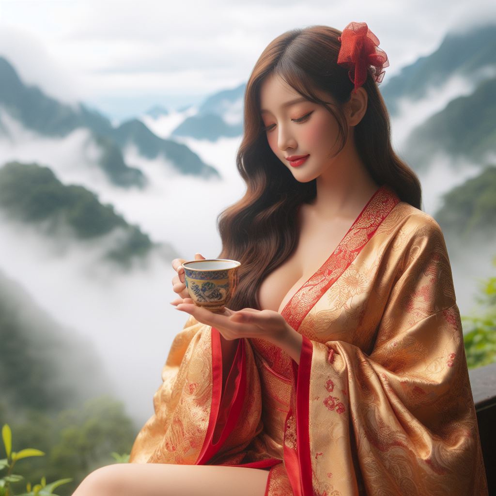 武夷山上喝紅袍
