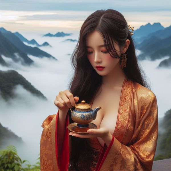 武夷山上喝紅袍