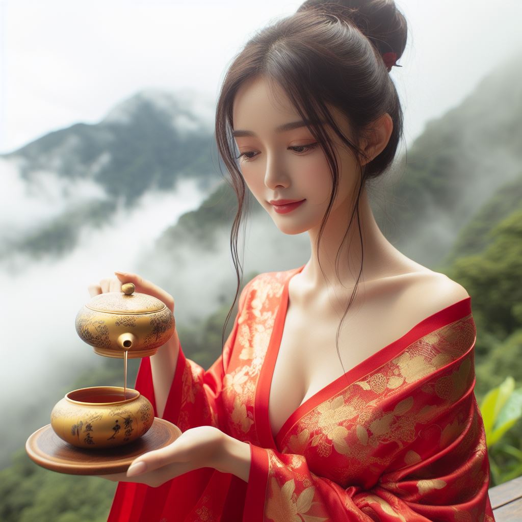 武夷山上喝紅袍