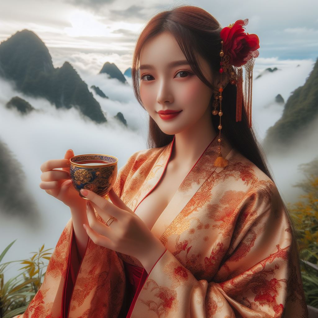 武夷山上喝紅袍