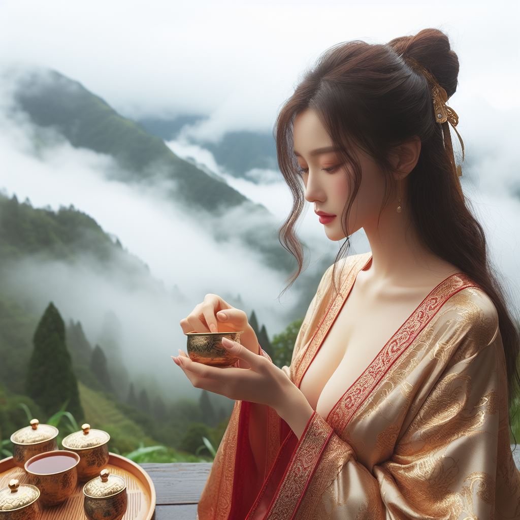 武夷山上喝紅袍
