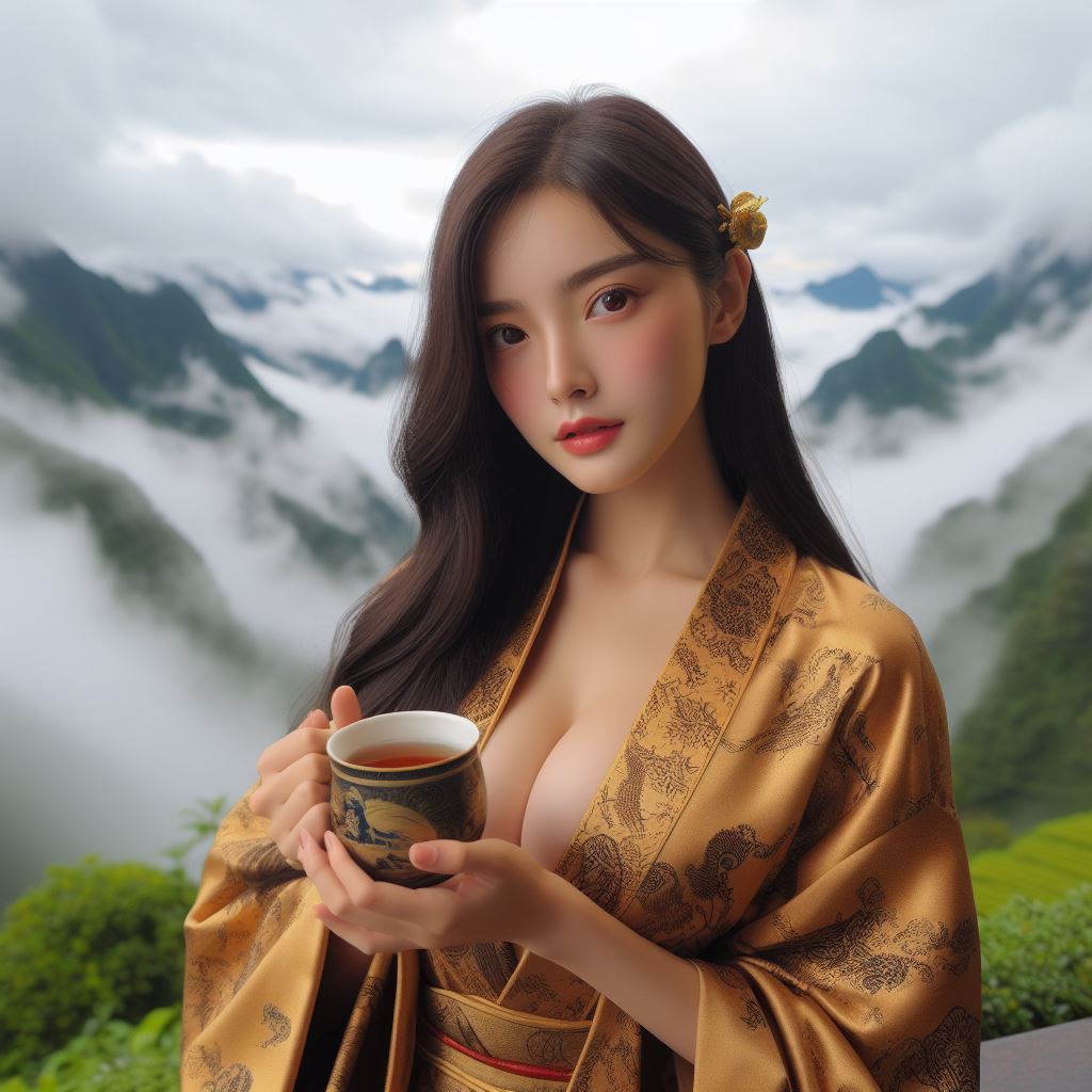 武夷山上喝紅袍