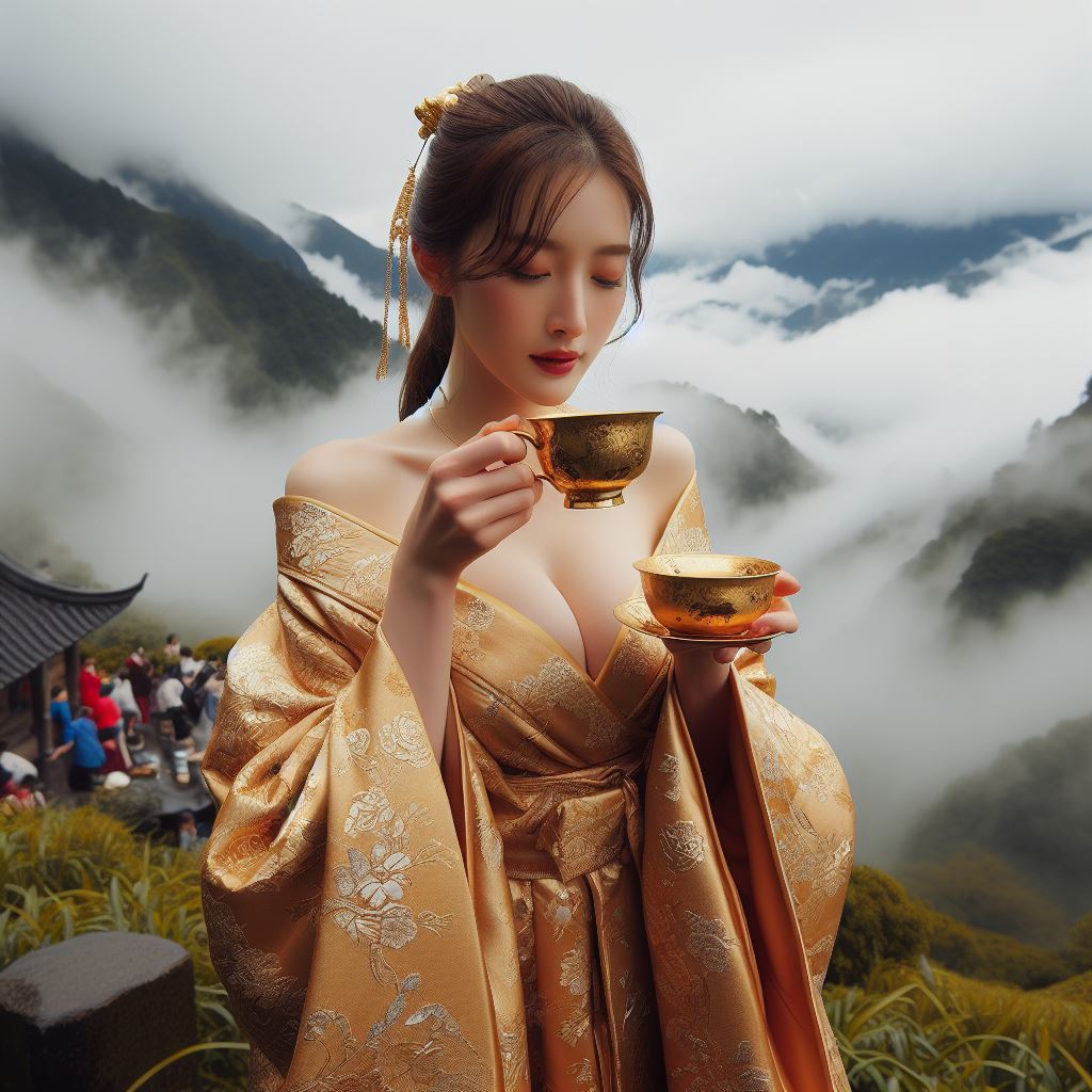 武夷山上喝紅袍