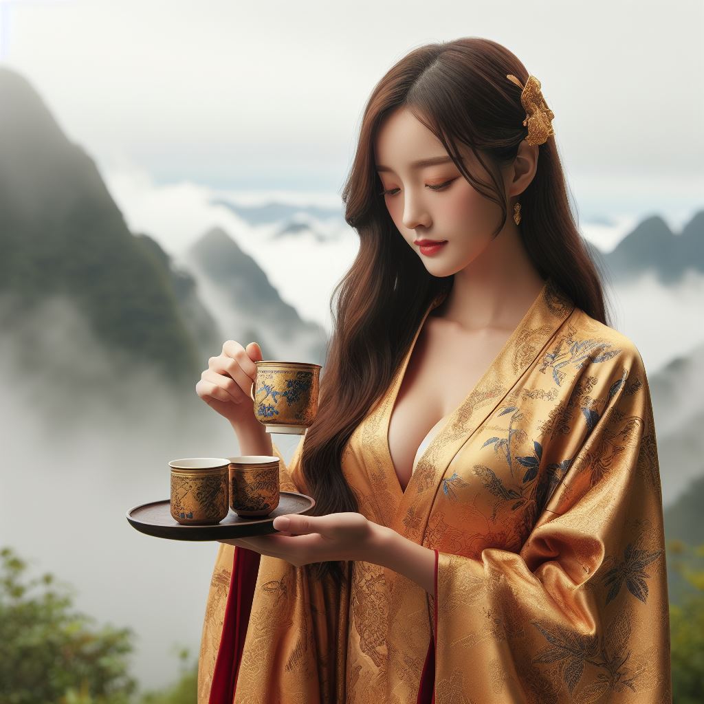 武夷山上喝紅袍