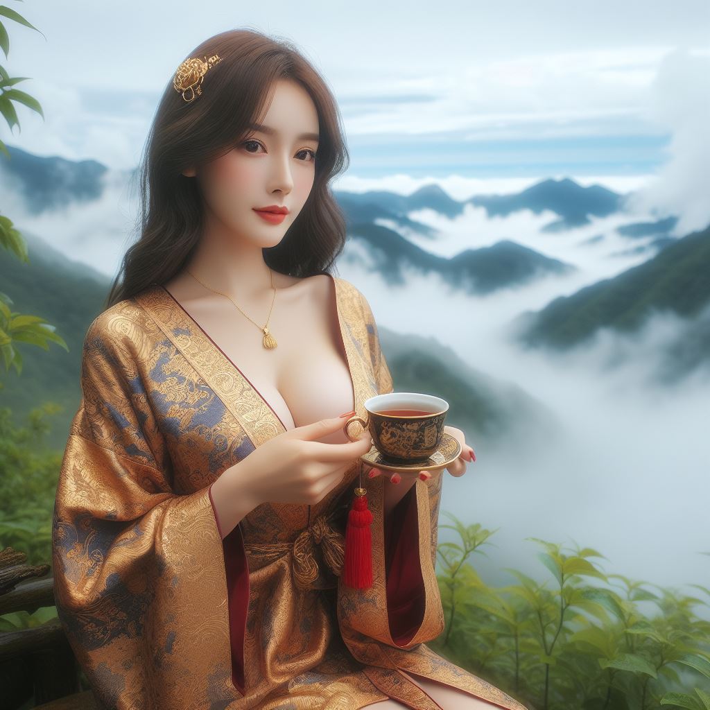 武夷山上喝紅袍