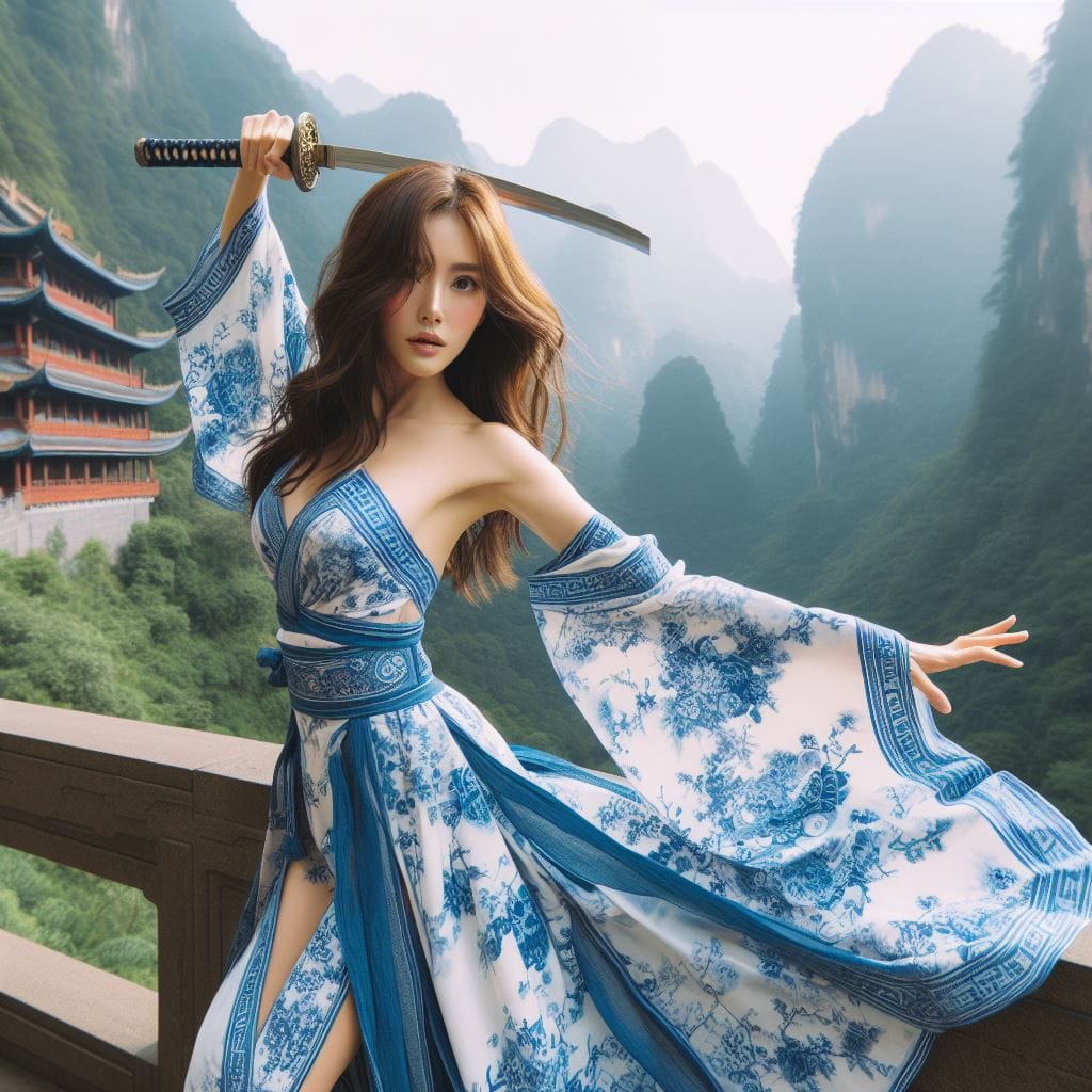 青花派．碰瓷流．武當山．練劍