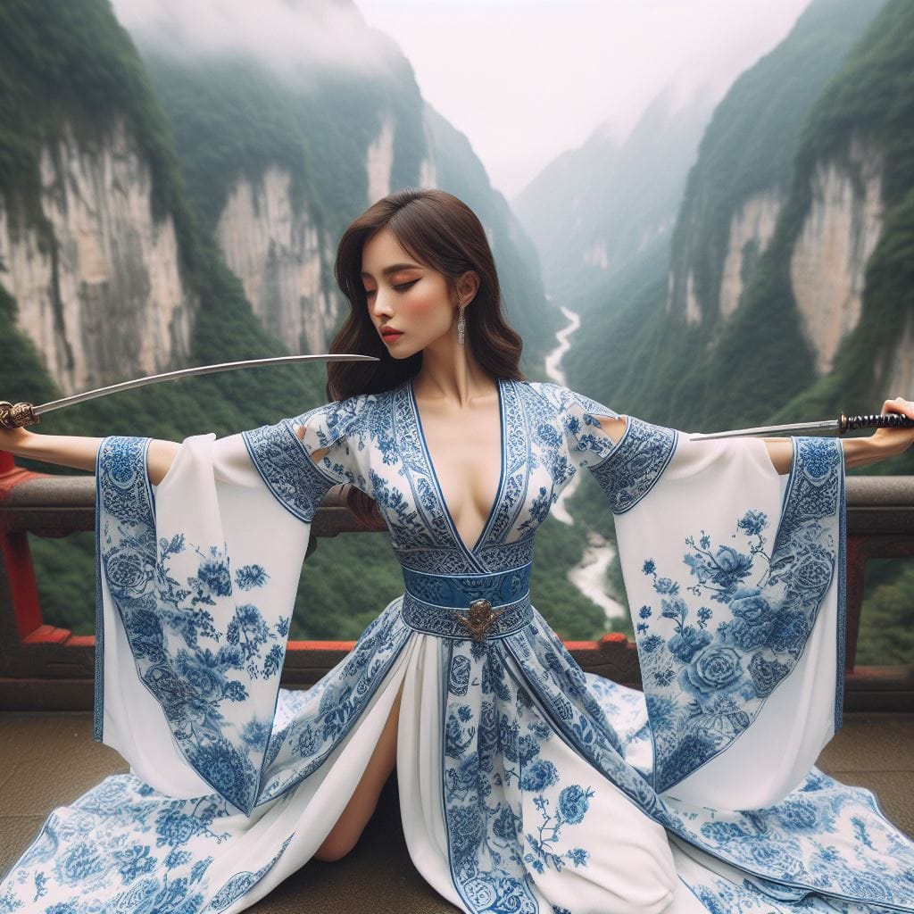 青花派．碰瓷流．武當山．練劍