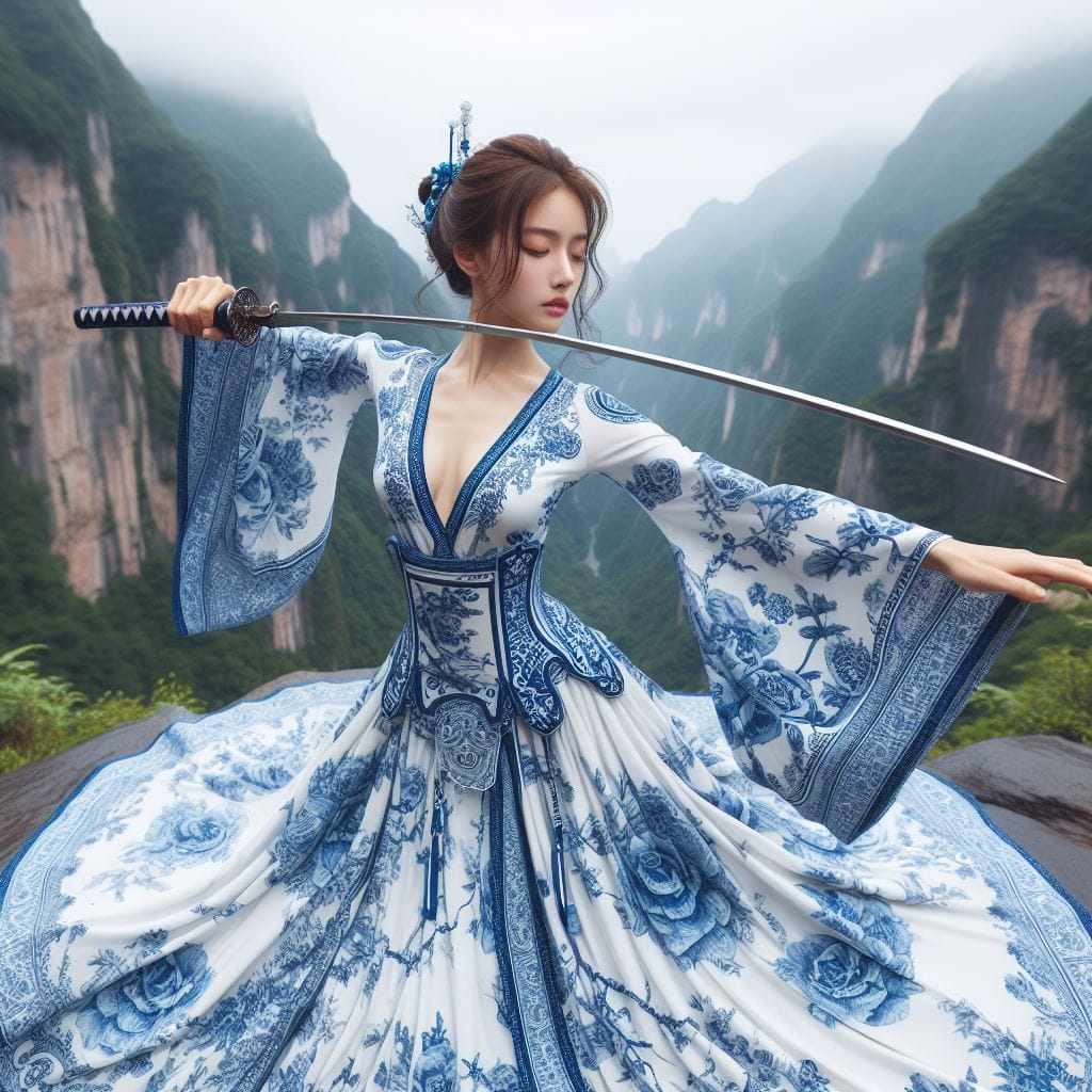 青花派．碰瓷流．武當山．練劍