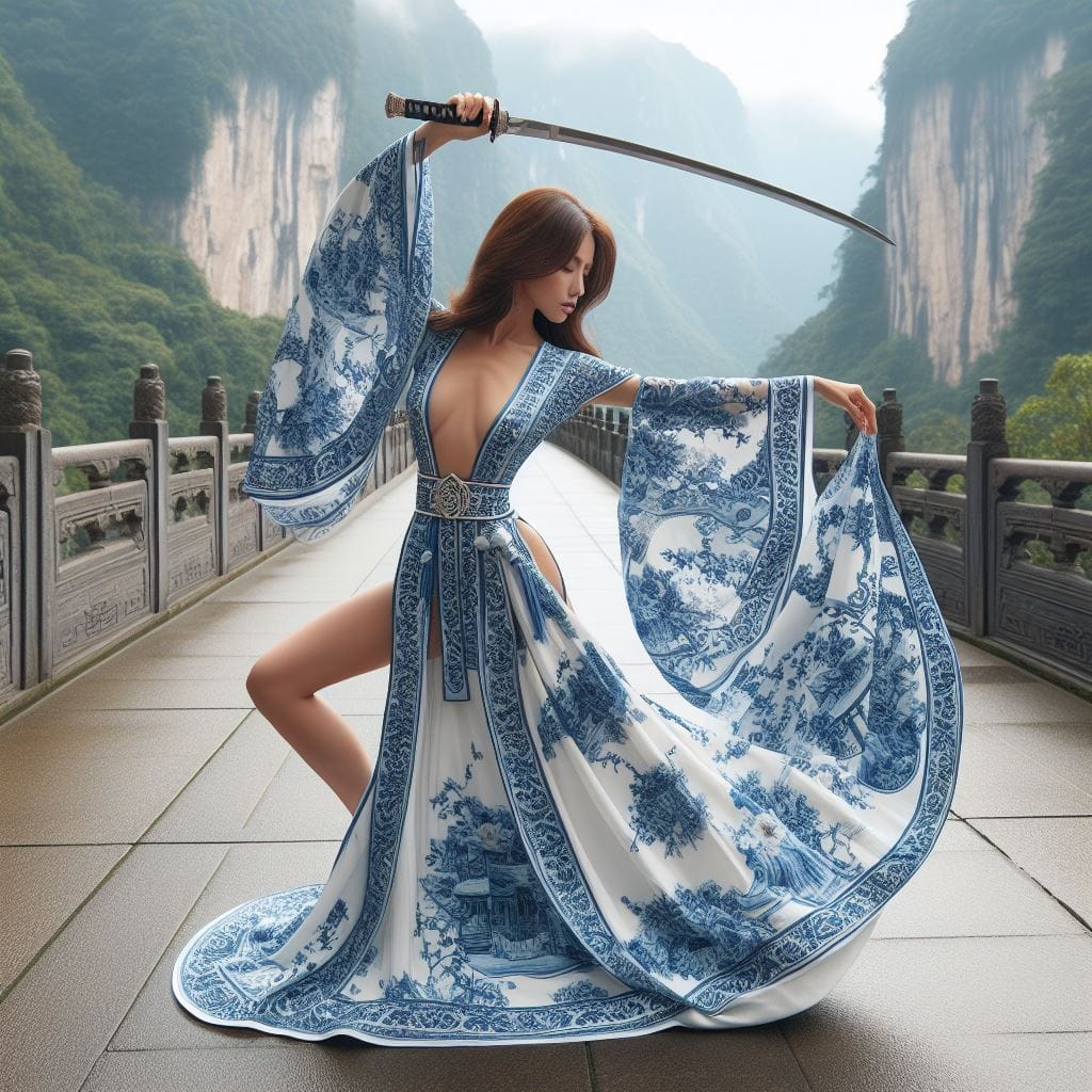 青花派．碰瓷流．武當山．練劍