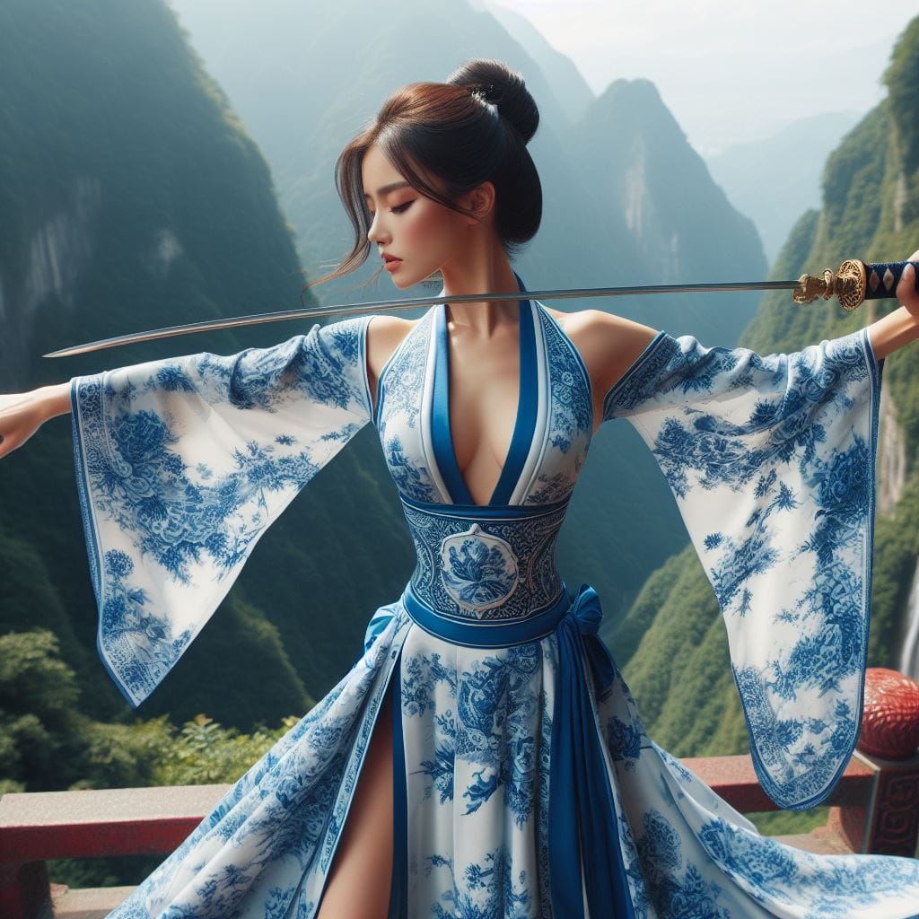 青花派．碰瓷流．武當山．練劍
