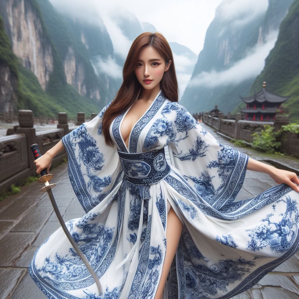 青花派．碰瓷流．武當山．練劍